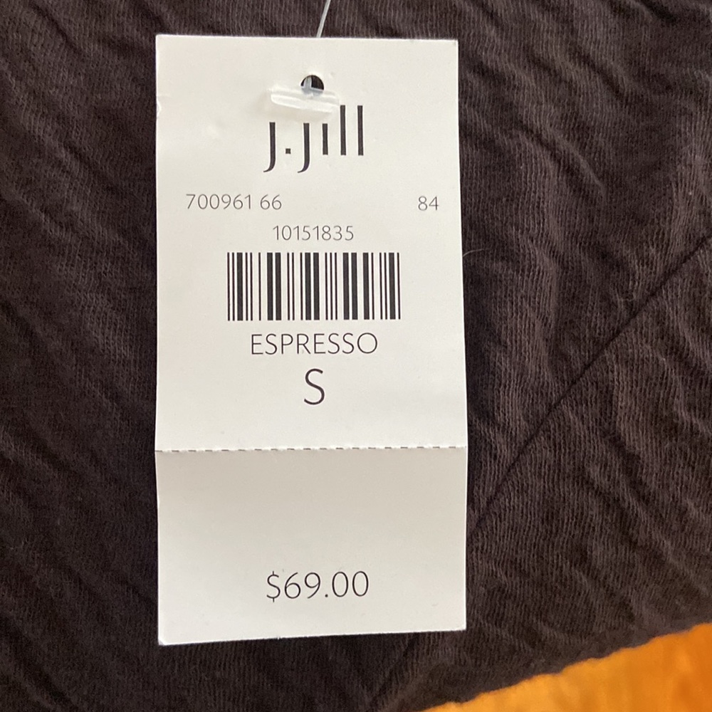 Gorgeous ESPRESSO  J Jill skirt.